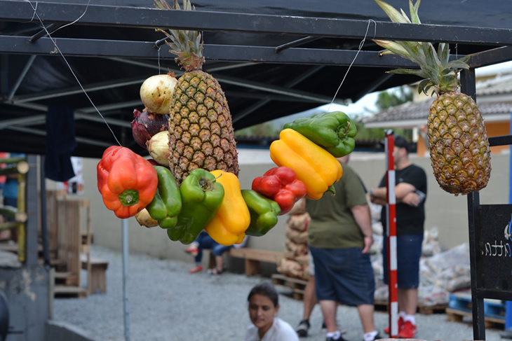 Churrasco ao ar livre